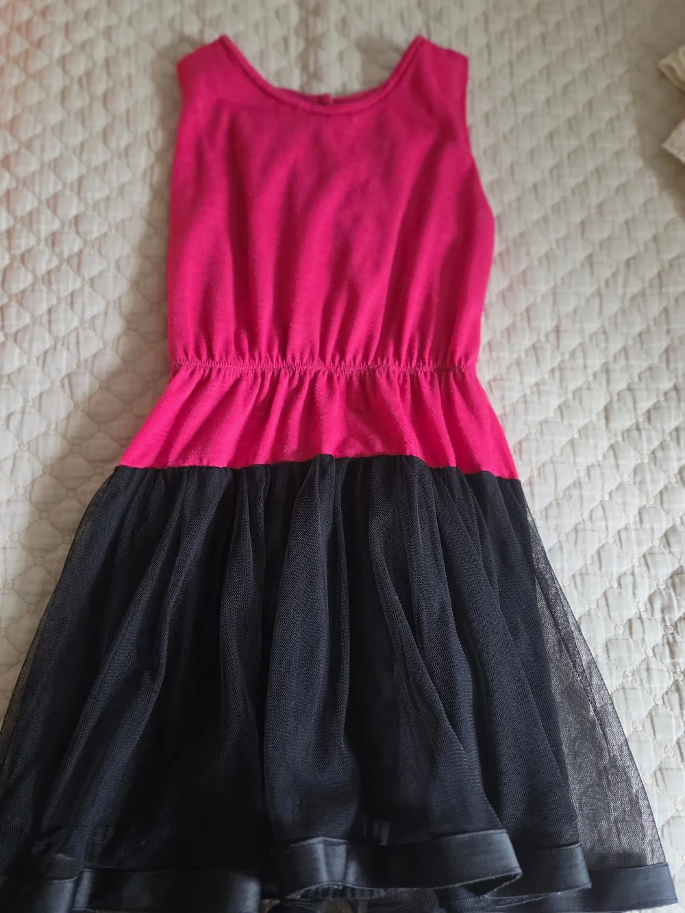 Carter's Bright Orange Ruffle-Trim Dress